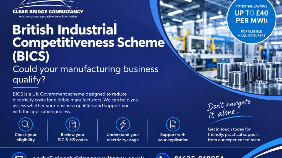 British Industrial Competitiveness Scheme (BICS): A Guide for UK Manufacturers. Could your manufacturing business benefit from BICS?